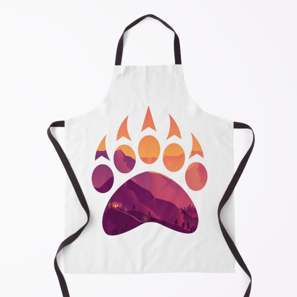 Item preview, Bear Paws greeting card landscape art designed and sold by Dailyanimal.