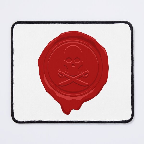 Item preview, Seal Stamp Skull designed and sold by AlexLab.