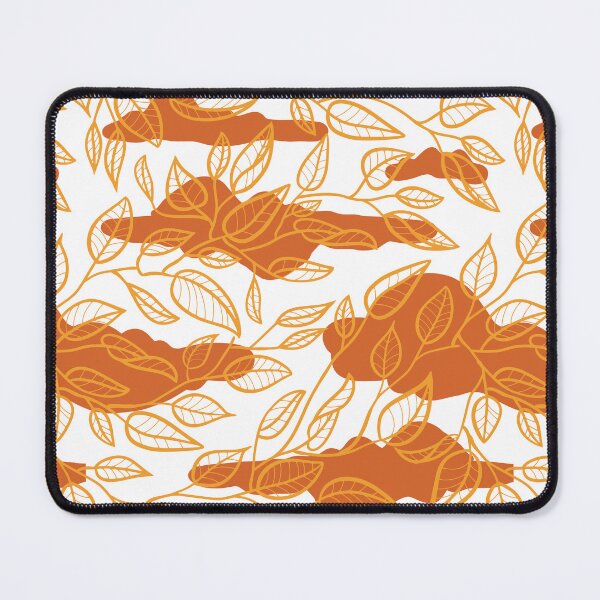 Item preview, Minimalist Leaf Line Art Illustration as a Seamless Surface Pattern Design designed and sold by ZaryaKiqo.