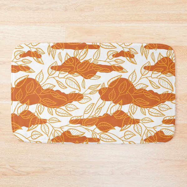 Item preview, Minimalist Leaf Line Art Illustration as a Seamless Surface Pattern Design designed and sold by ZaryaKiqo.