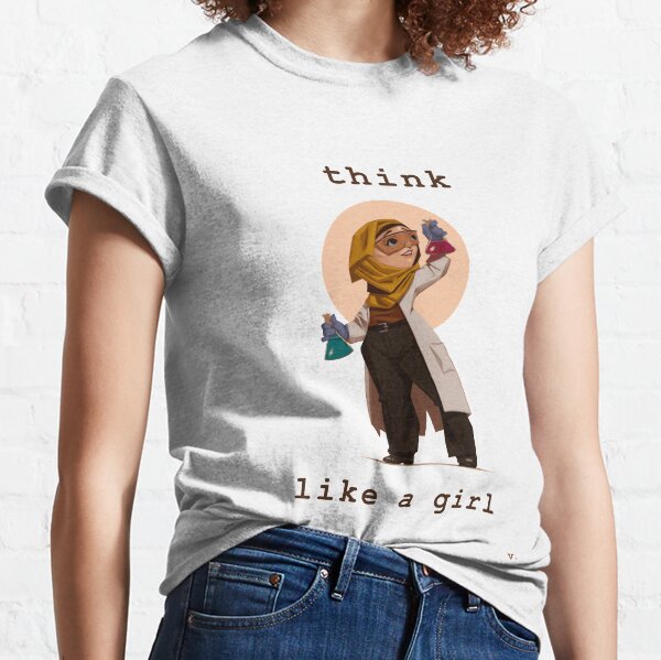 Think Like a Girl Classic T-Shirt