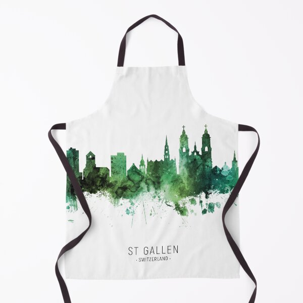 Item preview, St Gallen Switzerland Skyline designed and sold by ArtPrints.