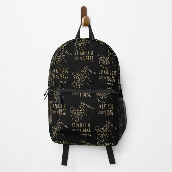 Item preview, I'd Rather Be With My Horse Equestrian English Rider designed and sold by jrobdesignz.