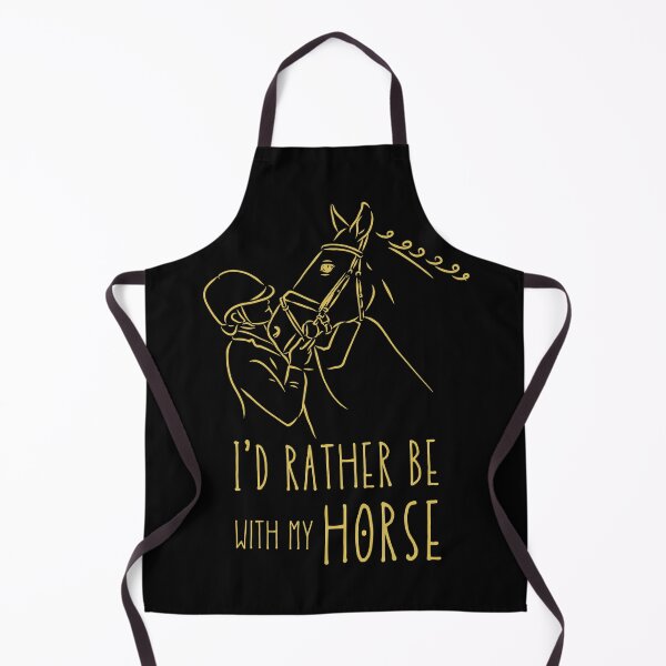 Item preview, I'd Rather Be With My Horse Equestrian English Rider designed and sold by jrobdesignz.