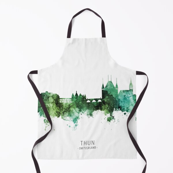 Item preview, Thun Switzerland Skyline designed and sold by ArtPrints.