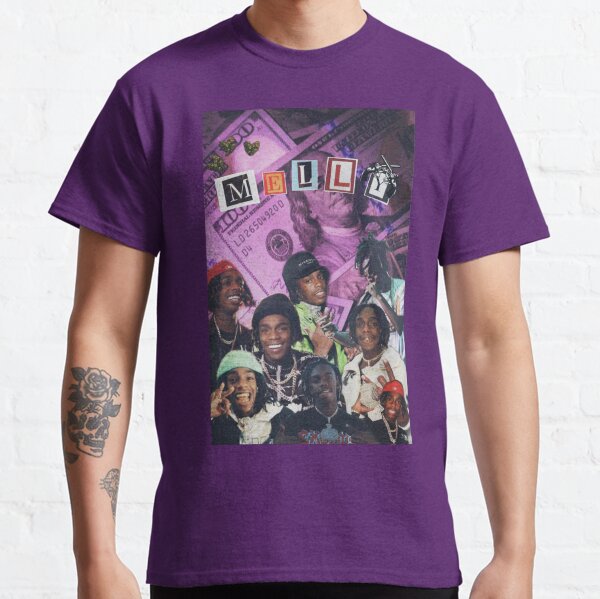 ynw melly collage purple Classic T-Shirt
