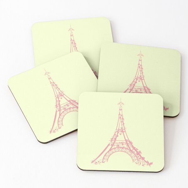 Item preview, Romantic Pink Eiffel Tower - I Love Paris designed and sold by LordAudes.