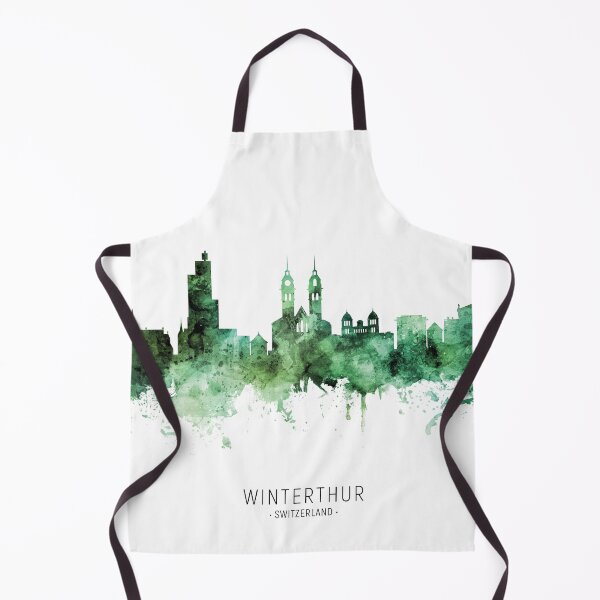 Item preview, Winterthur Switzerland Skyline designed and sold by ArtPrints.