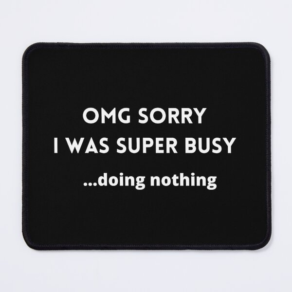 Item preview, Super busy doing nothing cap. designed and sold by thehappylot.