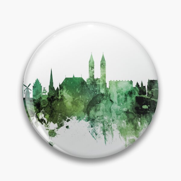 Item preview, Bremen Germany Skyline designed and sold by ArtPrints.