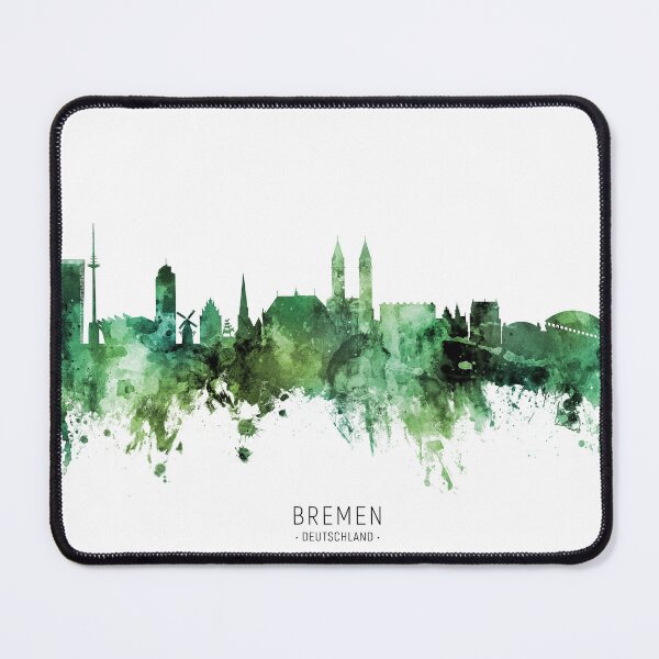 Item preview, Bremen Germany Skyline designed and sold by ArtPrints.