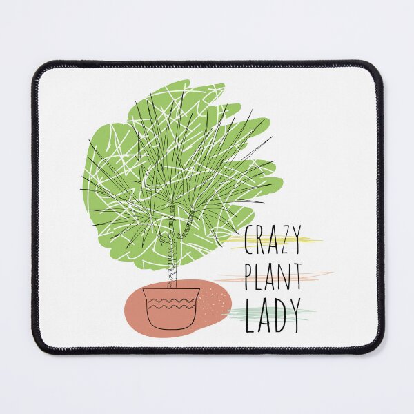 Item preview, Crazy Plant Lady - Minimalist Boho Style House Plant designed and sold by Naturalist Prints.
