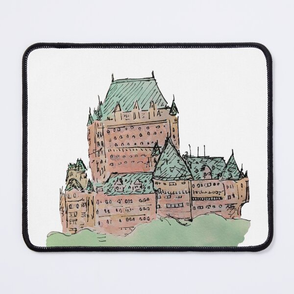 Item preview, Le Chateau Frontenac Quebec City (watercolour) designed and sold by carmwong.