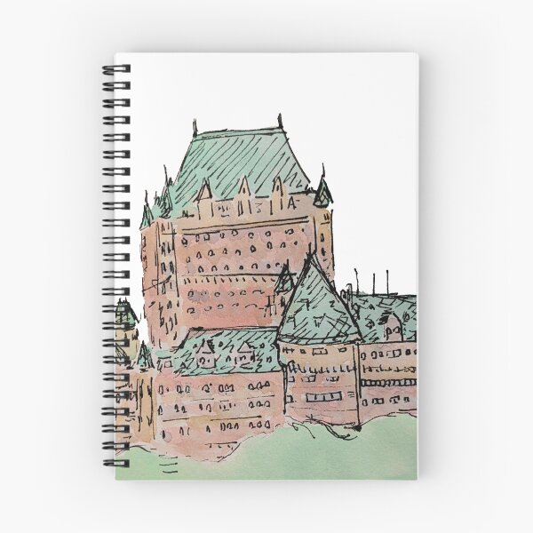 Item preview, Le Chateau Frontenac Quebec City (watercolour) designed and sold by carmwong.