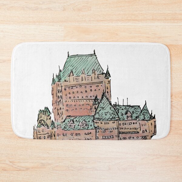 Item preview, Le Chateau Frontenac Quebec City (watercolour) designed and sold by carmwong.