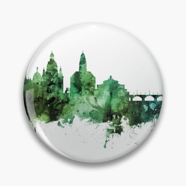 Artikelvorschau, Dresden Germany Skyline entworfen und verkauft von ArtPrints.