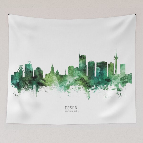 Item preview, Essen Germany Skyline designed and sold by ArtPrints.