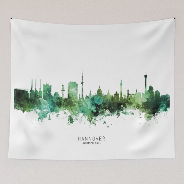 Item preview, Hannover Germany Skyline designed and sold by ArtPrints.