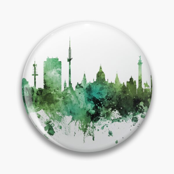 Item preview, Hannover Germany Skyline designed and sold by ArtPrints.