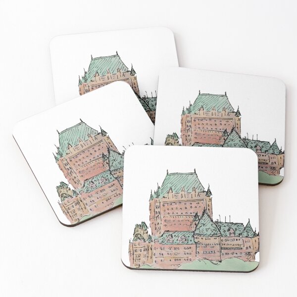 Item preview, Le Chateau Frontenac Quebec City (watercolour) designed and sold by carmwong.
