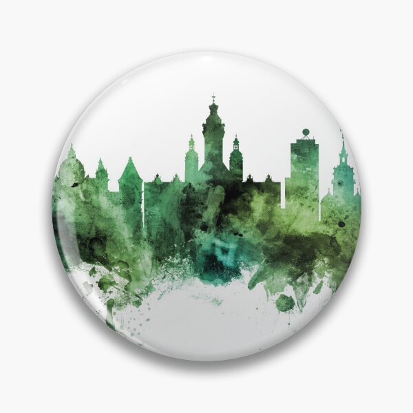 Item preview, Leipzig Germany Skyline designed and sold by ArtPrints.