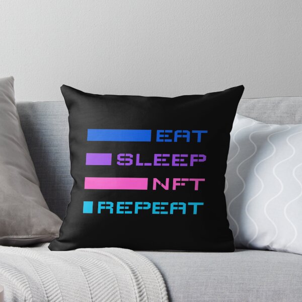 Item preview, Eat Sleep Nft Repeat designed and sold by AnnPrecious.