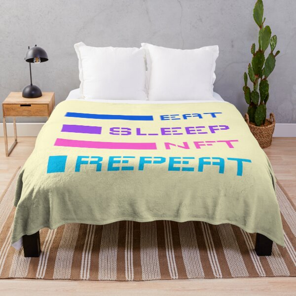 Item preview, Eat Sleep Nft Repeat designed and sold by AnnPrecious.