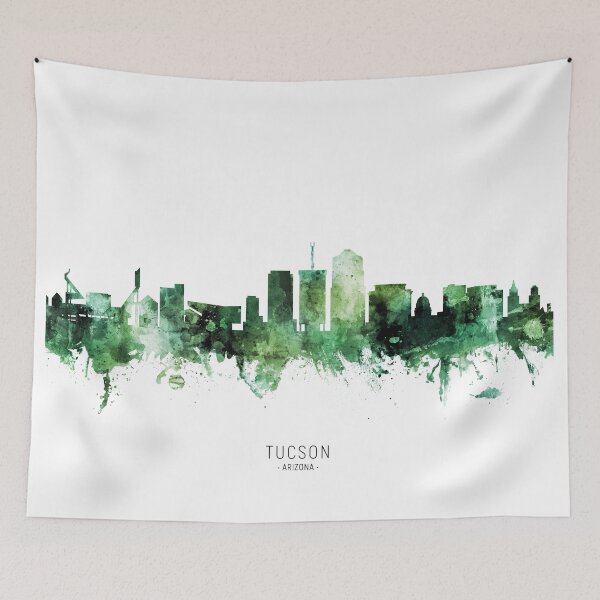 Item preview, Tucson Arizona Skyline designed and sold by ArtPrints.