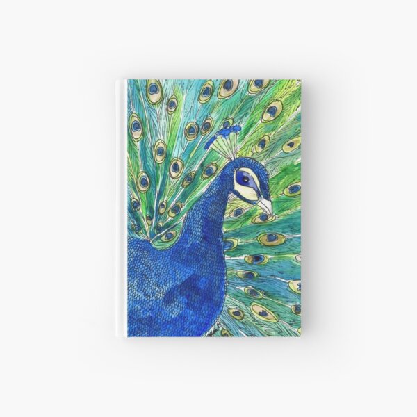 Peacock Hardcover Journal