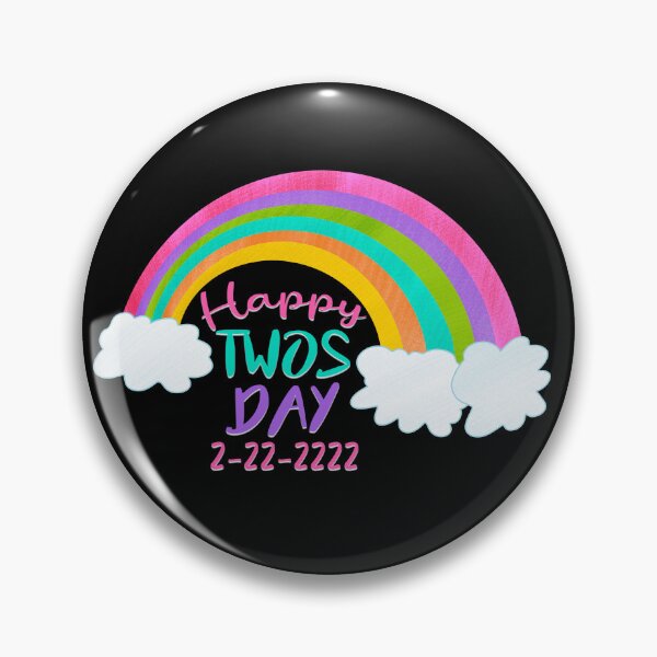 Item preview, Happy Twosday 2-22-2222 Rainbow designed and sold by Leslie Graves.