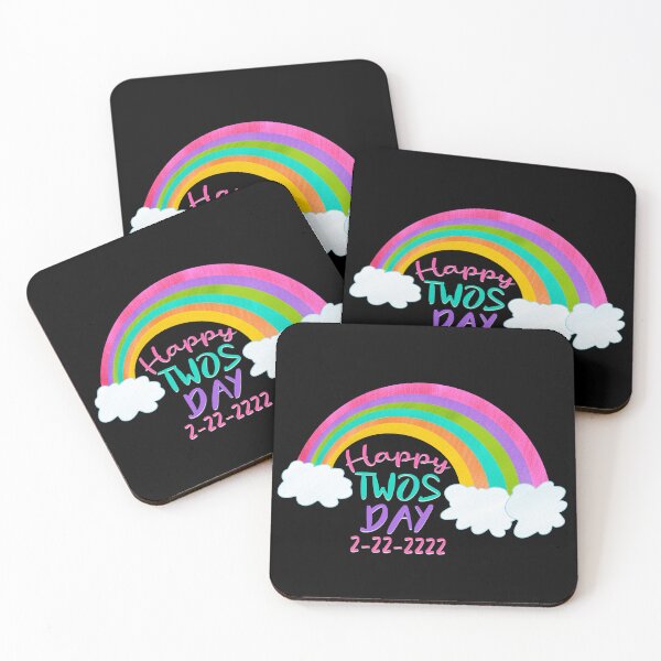 Item preview, Happy Twosday 2-22-2222 Rainbow designed and sold by Leslie Graves.