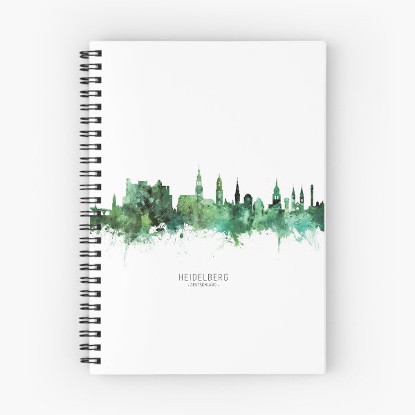 Item preview, Heidelberg Germany Skyline designed and sold by ArtPrints.