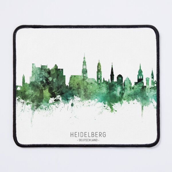Item preview, Heidelberg Germany Skyline designed and sold by ArtPrints.