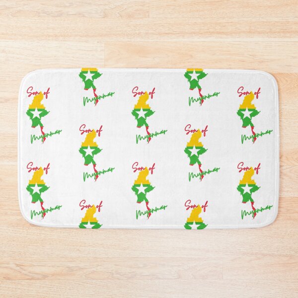 Item preview, Copy of Son of Myanmar Map Flag designed and sold by NovawayDirect.