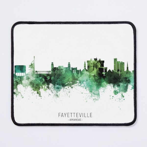 Item preview, Fayetteville Arkansas Skyline designed and sold by ArtPrints.