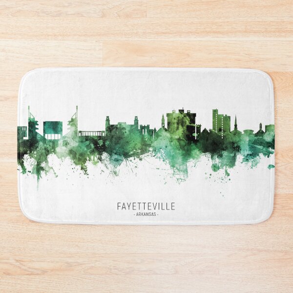 Item preview, Fayetteville Arkansas Skyline designed and sold by ArtPrints.