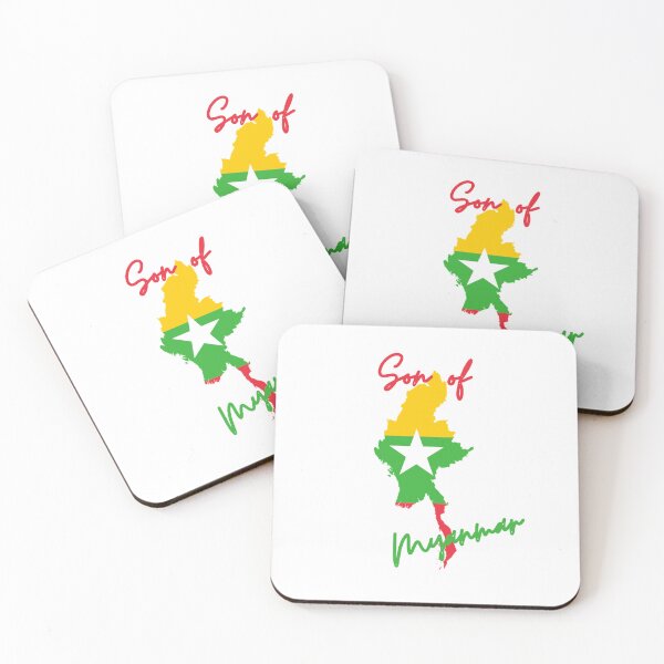 Item preview, Copy of Son of Myanmar Map Flag designed and sold by NovawayDirect.