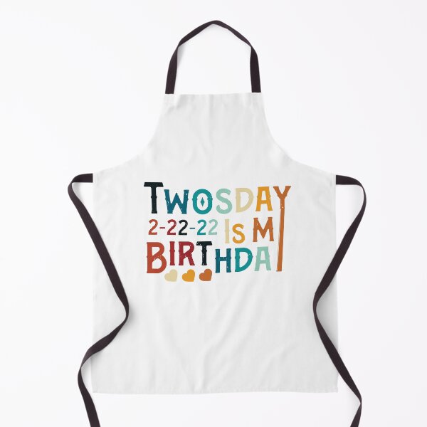 Item preview, Twosday Is My Birthday Short Colorful Distressed Happy Birthday Design 2-22-22  designed and sold by pedrored369.