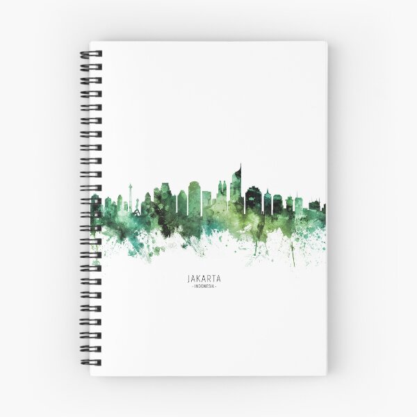 Artikelvorschau, Jakarta Skyline Indonesia entworfen und verkauft von ArtPrints.