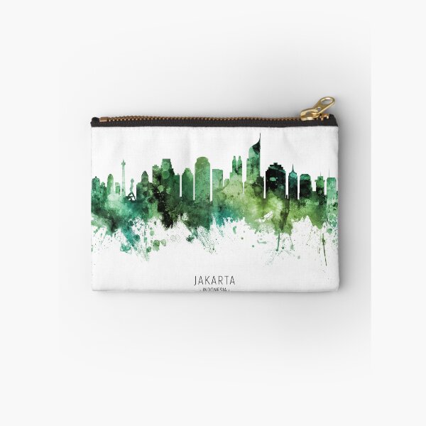 Item preview, Jakarta Skyline Indonesia designed and sold by ArtPrints.