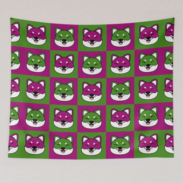 Item preview, Dog face patterns  designed and sold by CoolArtByMboya.