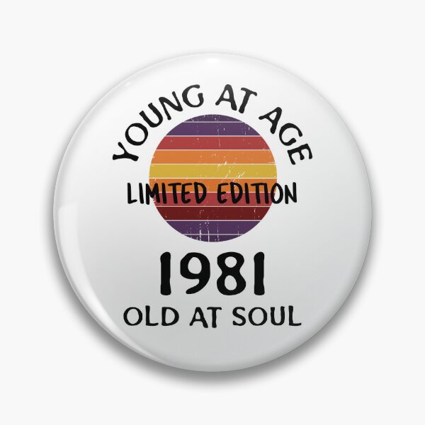 Item preview,  Young at age old at soul 1981 limited edition-birthday designed and sold by Teo13.