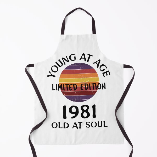 Item preview, Young at age old at soul 1981 limited edition-birthday designed and sold by Teo13.