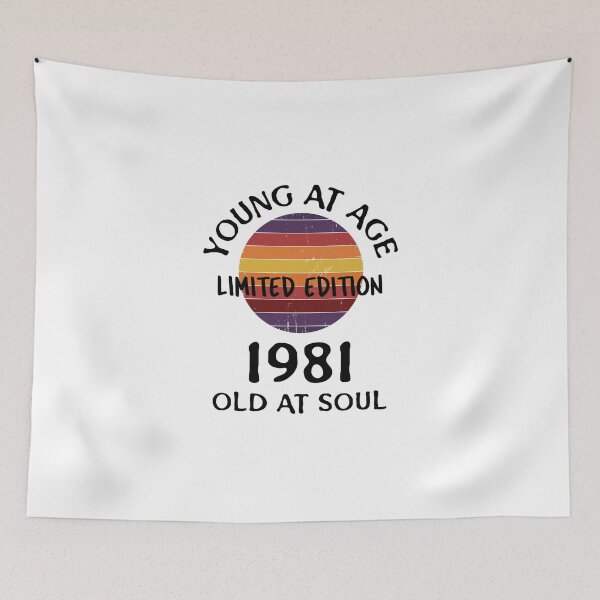 Item preview,  Young at age old at soul 1981 limited edition-birthday designed and sold by Teo13.