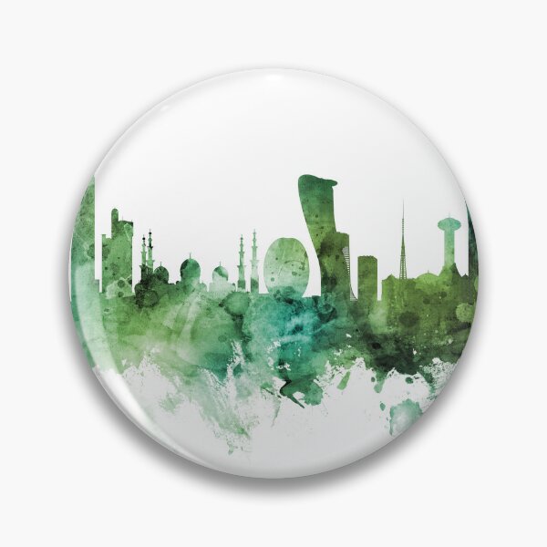 Item preview, Abu Dhabi Skyline designed and sold by ArtPrints.