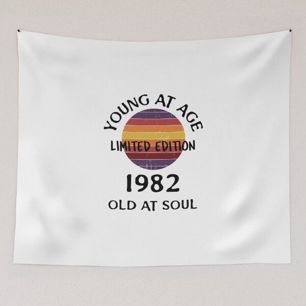 Item preview,   Young at age old at soul 1982 limited edition-birthday designed and sold by Teo13.
