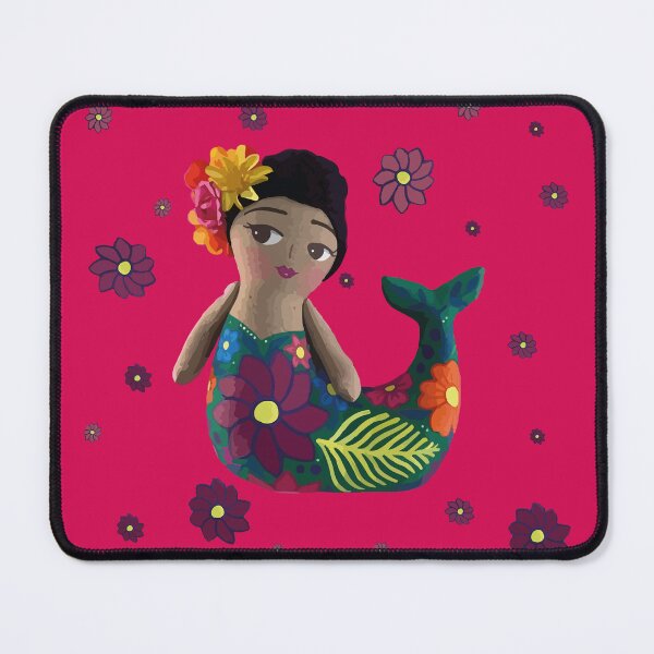 Item preview, Mexican mermaid rag doll muñeca lele original maria toy from queretaro designed and sold by T-Mex.