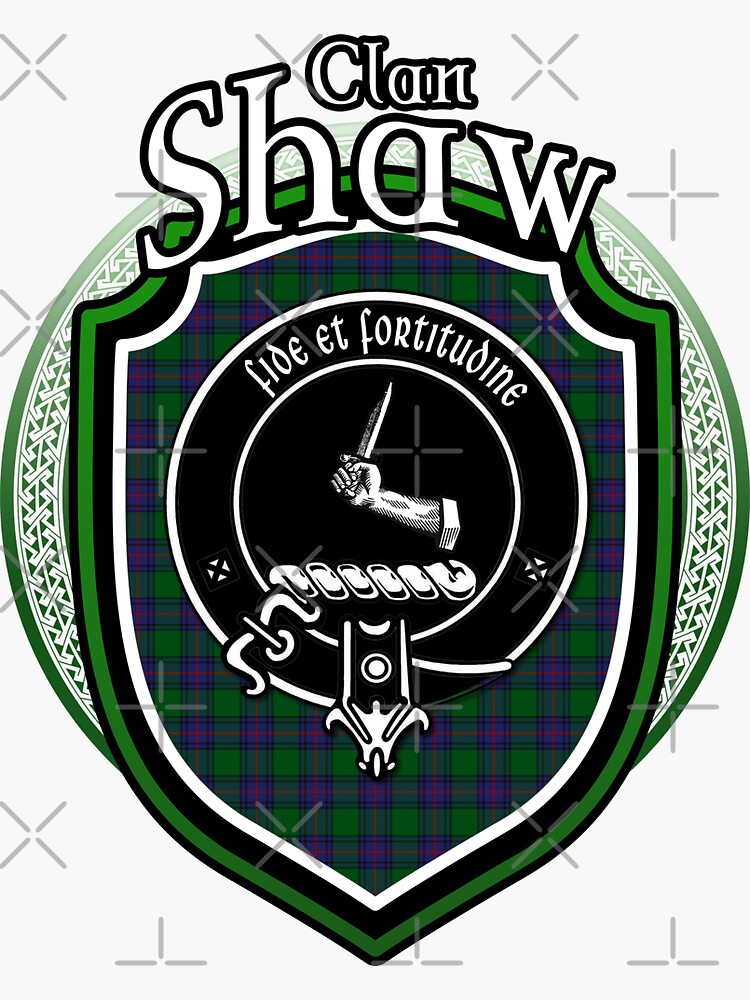 "Clan Shaw Crest , Scottish Shaw Family Gifts, Shaw Heraldry, Shaw