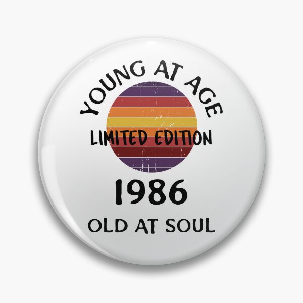 Item preview,  Young at age old at soul 1986 limited edition-birthday designed and sold by Teo13.