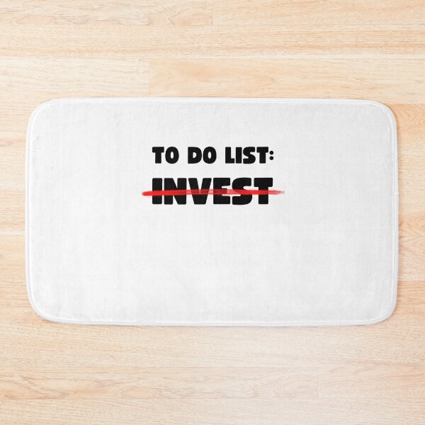 Item preview, TO DO LIST: INVEST designed and sold by appareltolove.